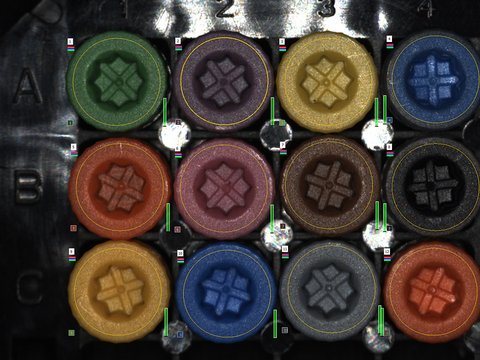 Color list detector